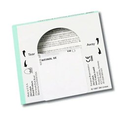 3M Unitek Nitinol Super-Elastic Archwire 297-824, .017x.025, Reverse Curve, Lower, 10-Pack