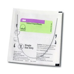 3M Unitek Nitinol Super-Elastic Archwire, .017x.025, OrthoForm III Ovoid, Upper, 4297-955, Unit of Use, 10-Pack