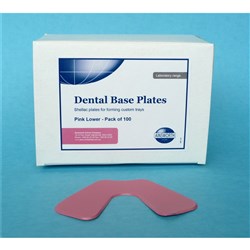 Ainsworth Base Plate - 1.4mm Thickness - Pink - Lower, 12-Pack