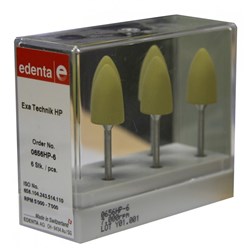 Ainsworth Edenta Polisher - Yellow, 6-Pack