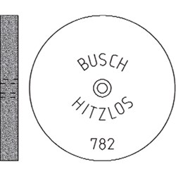 Ainsworth Silent Wheel Unmounted - Size 782, 12-Pack