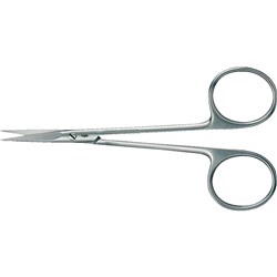 Aesculap Scissors - IRIS - BC107R - Curved - 115mm