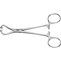 Aesculap Towel Clamp for paper cloth BF464R - 140mm