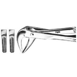 Aesculap Forceps #74 - Lower Roots Beaks 4.5mm Wide - DG704R