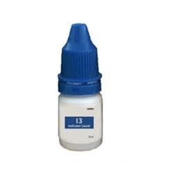 Opaque liquid Indicator Blue
