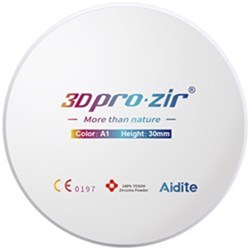 Aidite 3D Pro Zirconia 98x18mm A4