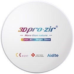 Aidite 3D Pro Zirconia 95x25mm B1