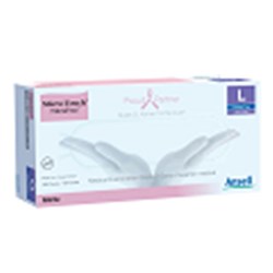 Ansell Gloves - Microtouch Nitrafree - Pink - Nitrile - Non-Latex - Powder Free - Large, 100-Pack