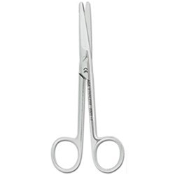 ASA Dental Scissors - Surgical Mayo - #1 - Straight - 14.5cm