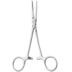 ASA Dental Haemostats Forceps - Kelly - #1 - Straight - 14cm