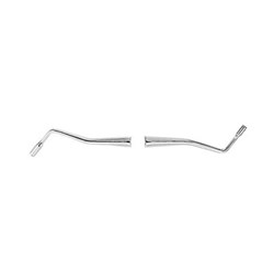 ASA Dental Amalgam Plugger - #2 Serrated Tip - Double Ended