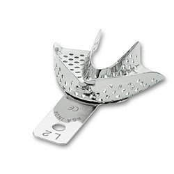 ASA Dental Stainless Steel Impression Tray - Perforated - Lower - Size 2