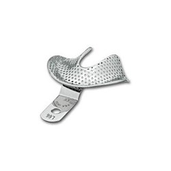 Stainless Steel Impression Tray Edentulous Lower Lge