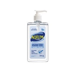 AQIUM Antibacterial Hand Gel - 375ml Pump Pack
