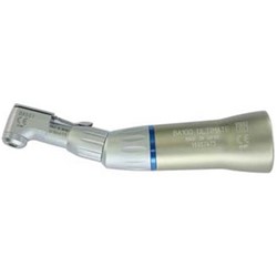 BA Contra Angle Handpiece - 1:1 - Latch Type - Blue Band - Non-Optic - External Spray - Standard E Fitting