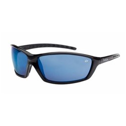 Bolle Safety Glasses - PROWLER - Black Frame - Blue Flash Lens