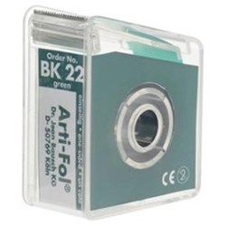 Bausch Arti Fol Occlusion film - BK22 - Green - One Sided - 8u - 22mm - 20m Roll