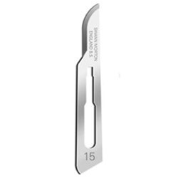 Swann Morton Scalpel Blade - Size 15, 100-Pack