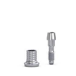 Intra Lok Titanium Cylinder Narrow short with lab screw