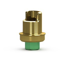 Internal 4.5mm Titanium Base for Custom-milled