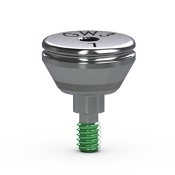 Internal 4.5 Wide Emergence Heal Abut 3mm Collar Laser-Lok