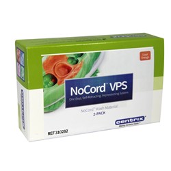 Centrix NoCord Wash Material - 50ml Cartridge, 2-Pack with 6 Nozzles and 6 18gaugeTips