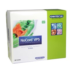Centrix NoCord Megabody Tray Material - 50ml Cartridges, 10-Pack with Nozzles
