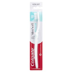 Colgate Manual Toothbrush - Slim Soft Ultra Compact Head, 12 -Pack