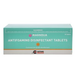 Magnolia Antifoaming Disinfectant Tablets - Slow Releasing, 50-Pack