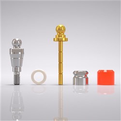 CNLGBall abutment set D 3.3 GH 1.5