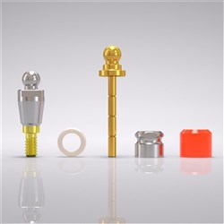 CNLGBall abutment set D 3.8 GH 1.5