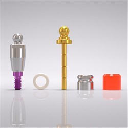 CNLGBall abutment set D 4.3 GH 3.0
