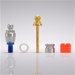 CNLGBall abutment set D 5.0 GH 1.5