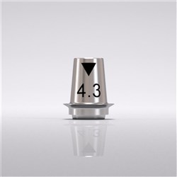 CONELOG Titanium base CAD-CAM bridge D 4.3 GH 0.8 non-str