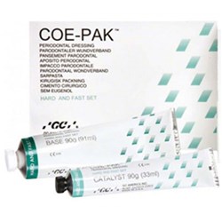GC COE-PAK - Periodontal Dressing Paste - Fast Set - Base 91ml and Catalyst 33ml