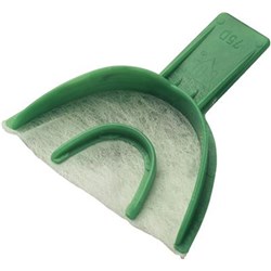 GC CheckBite - Disposable Impression Tray - 75D - Anterior - Green, 40-Pack