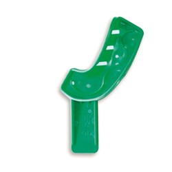 GC Spacer Tray - Disposable Perforated Impression Tray - 30D - Upper Left Lower Right - Green, 12-Pack