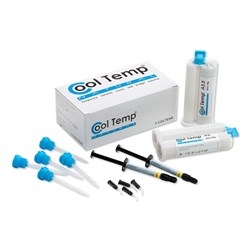 Coltene Cool Temp Natural - Temporary Crown and Bridge - Starter Kit - Shade A2 and A3.5, and Synergy Flow A2 and A3.5