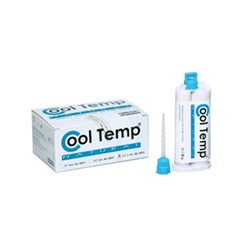Coltene Cool Temp Natural - Temporary Crown and Bridge - Shade A2 - 85g Cartridge, 1-Pack and 10 Mixing Tips