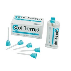 Coltene Cool Temp Natural - Temporary Crown and Bridge - Shade A1 - 85g Cartridge, 1-Pack and 10 Mixing Tips