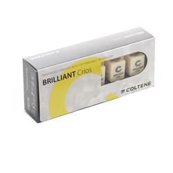 Coltene BRILLIANT Crios - Shade A2 HT - 14 x 12 x 18mm, 5-Pack