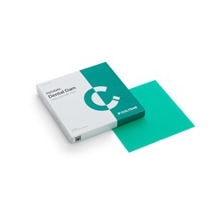 Coltene HySolate Dental Dam - Green - Latex - Heavy - 152mmx152mm, 36-Pack