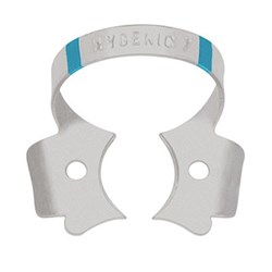 Coltene Fiesta Rubber Dam Clamp - 7 - Winged - Lower Molar Flat Jawed
