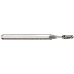 Komet Diamond Bur - 835KR-009 - Short Cylinder Edge Round - High Speed, Friction Grip (FG), 5-Pack