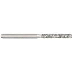 Komet Diamond Bur - 837L-014 - Long Cylinder - High Speed, Friction Grip (FG), 5-Pack