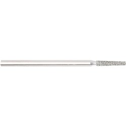 Komet Diamond Bur - 848-018 - Long Flat End Taper - Straight (HP), 5-Pack