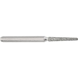 Komet Diamond Bur - 856-012 - Round Tapered Chamfer - High Speed, Friction Grip (FG), 5-Pack