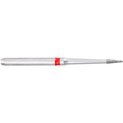 Komet Diamond Bur - 8955-008 - Point - Fine Red - High Speed, Friction Grip (FG), 5-Pack