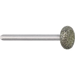 Komet Diamond Bur - 909-055 - Round Wheel - High Speed, Friction Grip (FG), 5-Pack