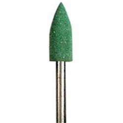 Dedeco Abrasive Midgets - Shape 138 - Green - Fast Polishing - High Speed, Friction Grip (FG), 12-Pack